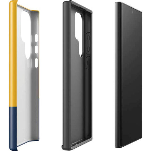 West Virginia University WV Yello split Galaxy S25 Ultra Impact Case